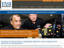 Tablet Screenshot of fasi-inc.com